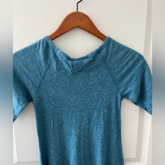 Ganni Cotton Slub A-Line Swing Dress - Picture 6 of 13